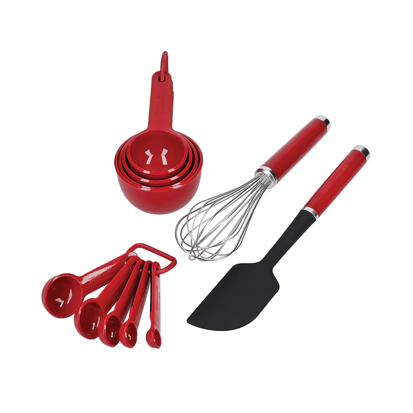 SET DE REPOSTERÍA KITCHENAID KE456BXERI 11 PIEZAS ROJO (CHINA)