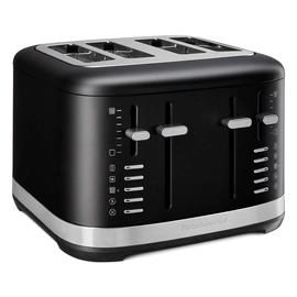 TOSTADORA KITCHENAID LKMT4109RBM 4 REBANADAS NEGRO MATTE