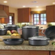 BATERIA DE COCINA CUISINART 66-10 10 PIEZAS ANTIADH ANODIZADO DURO