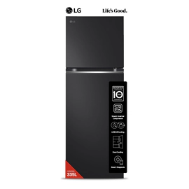 Heladera LG Vt34Bpm 335Lts Inverter Negro Matte