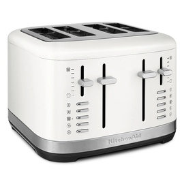 TOSTADORA KITCHENAID LKMT4109RPL 4 REBANADAS BLANCO PORCELANA