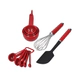 SET DE REPOSTERÍA KITCHENAID KE456BXERI 11 PIEZAS ROJO (CHINA)