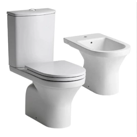 Combo de baño Inodoro, bidet, deposito y tapa - Varese