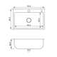 Bacha de cocina Mi pileta 65x35x22cm c/doficador etna black 718E