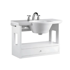 Mueble vanitory Ferrum marina blanco sin mesada MAR-MB-005-BL