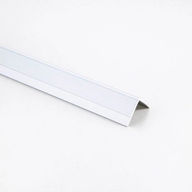Tapacanto Moldumet aluminio 0.16x0.16 cromo mte A1060