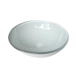 Bacha Misiones round glass blanco puro B1002