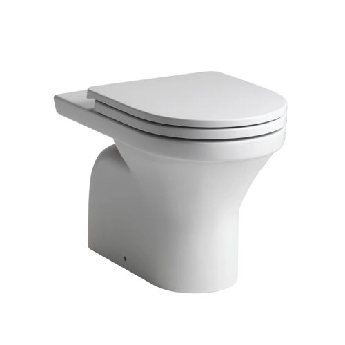 Inodoro Ferrum Varese corto bco s/tapa VSE-IN-002-BL