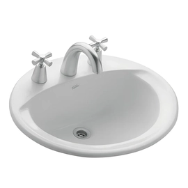 Bacha de lavatorio Ferrum armonica blanca 3AG ARM-BH-135-BL