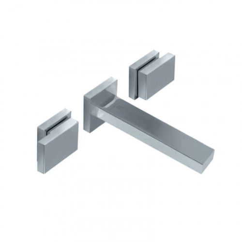 Griferia de lavatorio Hidromet Block Plane pared cr 34090