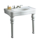 Lavatorio con mesada Ferrum 90cm armonica versailles ARM-MS-021-BL