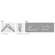 Guardacanto Atrim 12MMx2,5M aluminio tiza stone collection