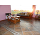 Piso de cemento Lanik 40x40 Laja terrac matiz 1105