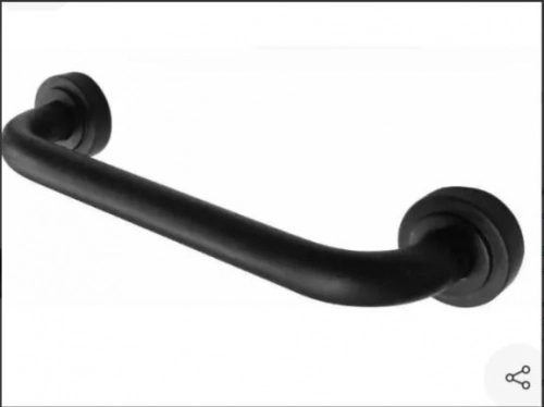 Agarradera Ottone Negra 25Cm B250.5