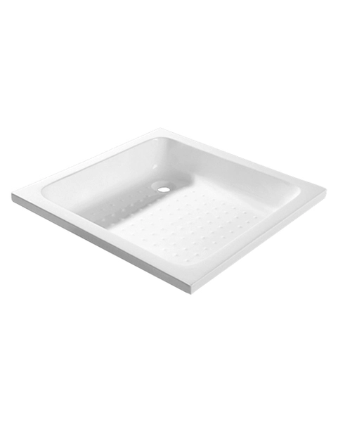 Receptaculo Piazza 80x80x11 Blanco RA8001