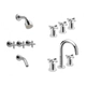 Griferia baño completa Peirano Valencia Lavatori Bidet Ducha