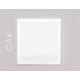 Espejo Campi Oak 80 blanco EOA80