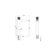 Griferia Peirano lavatorio monoc alto fabric black 61-200N