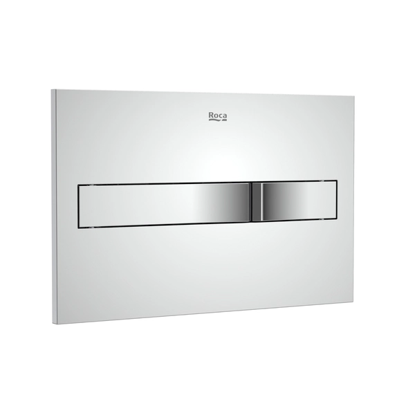 Placa accionamiento descarga dual PL2 cromo A890096001 Roca