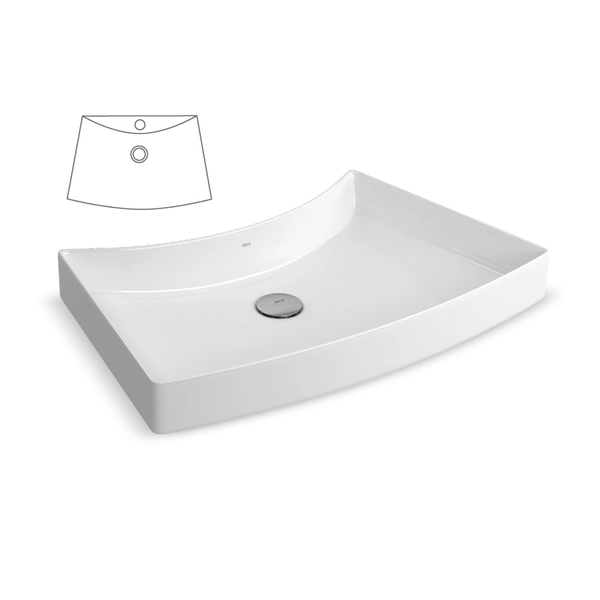 Bacha Deca Classic rectangular 1 ag bco 60.5X39X70 L.127.17