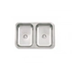 Bacha Cocina Mi Pileta Bajo Mesada Doble 57x37x13 104E