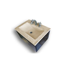 Mueble de baño Misiones Prada 1 pta Wengue MU1052 sin mesada