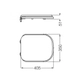 Accesorio Ferrum Bari Tapa De Asiento Para Inodoro BAR-TP-013-BL