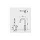 Griferia Cocina Andez Monocomando Match Cromo