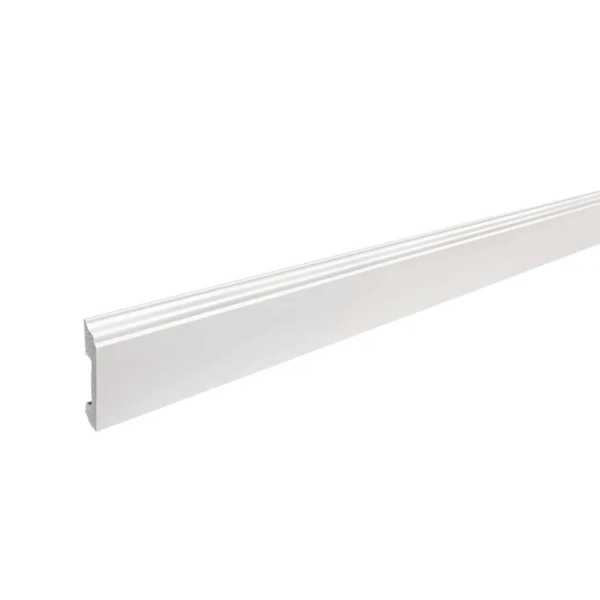 Zócalo Curves Epsilon 80 x 15 x 2,44 Blanco Mate Atrim 2340E