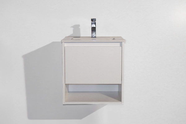 Vanitory mueble Campi Tango sin mesada aereo blanco 50 cm TA50B