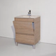 Vanitory Campi Tango alto 60 cm Roble ambar TA60RP