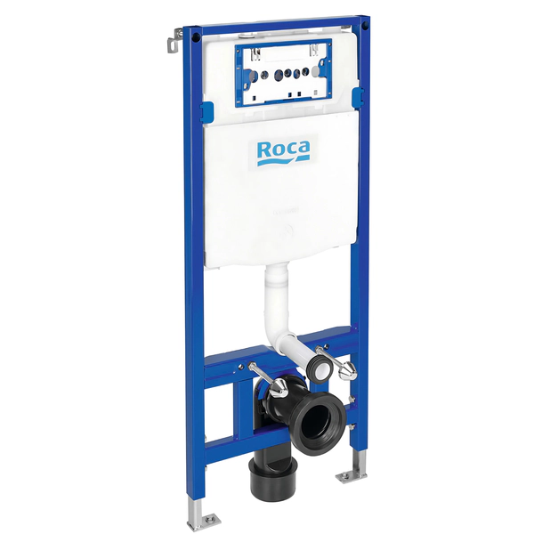 Soporte con deposito Roca in wall duplo wc one