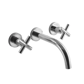 Griferia de lavatorio  Hidromet  Sun pared cruz cr 4580