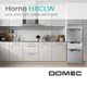 Horno doble Domec c/visor. grill.Parrilla HXCLW