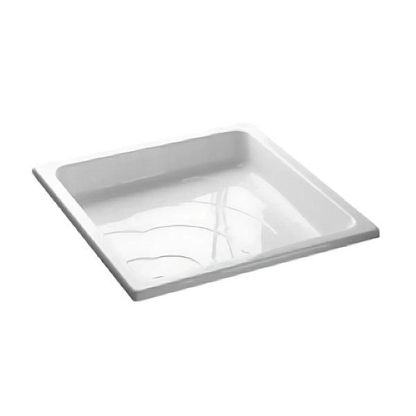 Receptaculo Ferrum 76x76 khios cuadrado niza KHI-RC-037-BL