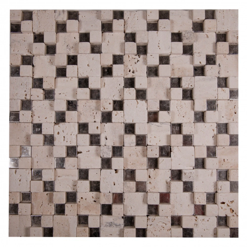 Revestimento Arren 30x30 Malla 3D Beige VDL002