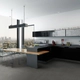 Porcelanato Vite 120x120 Liscio Graphite out cal 1º