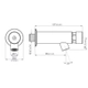 Griferia Baño Fv Lavatorio De Pared Ecomatic 360.02