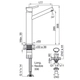 Grifería de lavatorio FV libby monocomando 0181.02/ 39-CR