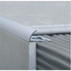 Atrim guardacanto arco alumino 10mm x 2.5mts cromo mate 1383