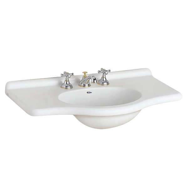 Bacha de lavatorio Ferrum 85cm limoges 3AG blanco LIM-MS-002-BL