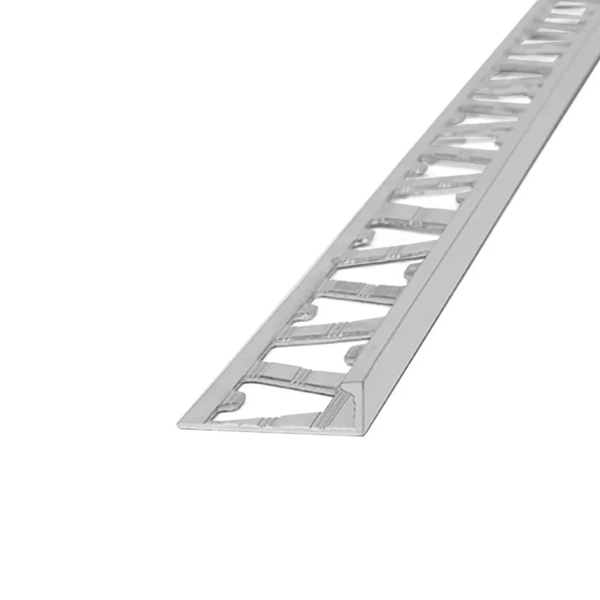 Varilla L Atrim aluminio 10 mm x 2,5 m Cromo mate 1653