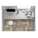 Ceramica Cerro Negro 45X45 Pinot Oscuro