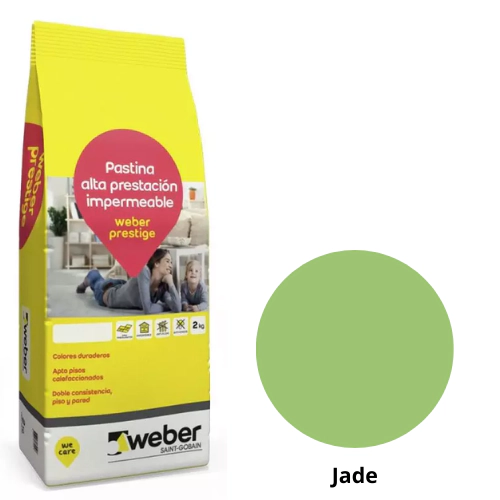 Pastina Weber prestige x 2 kgs Jade 92-1217