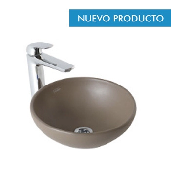 Bacha de baño Ferrum Persis chica terra L17KF-T