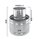 Sombrero galvanizado Tromen 6 pulgadas 05-000-145