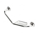 Daccord Agarradera con jabonera de acero inoxidable
