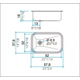 Bacha de cocina simple Johnson c/antirreb ZN52/18ACR