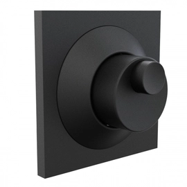 Griferia Valvula Descarga Hidromet Cuadrada dual Black 943