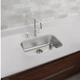 Bacha de cocina Tramontina 56x34x17cm lavínia 56BL satinado 94024102